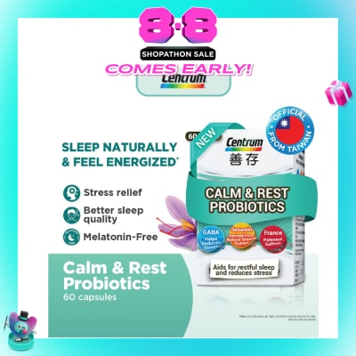 CENTRUM - Calm & Rest Probiotics Capsule 60s