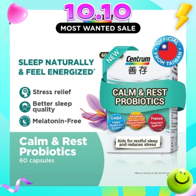 CENTRUM Calm & Rest Probiotics Capsule 60s (Expiry: Aug`2027) image