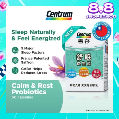 CENTRUM Calm & Rest Probiotics Capsule 60s