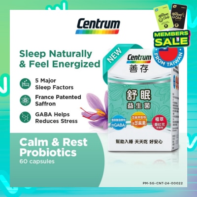 CENTRUM Calm & Rest Probiotics Capsule 60s