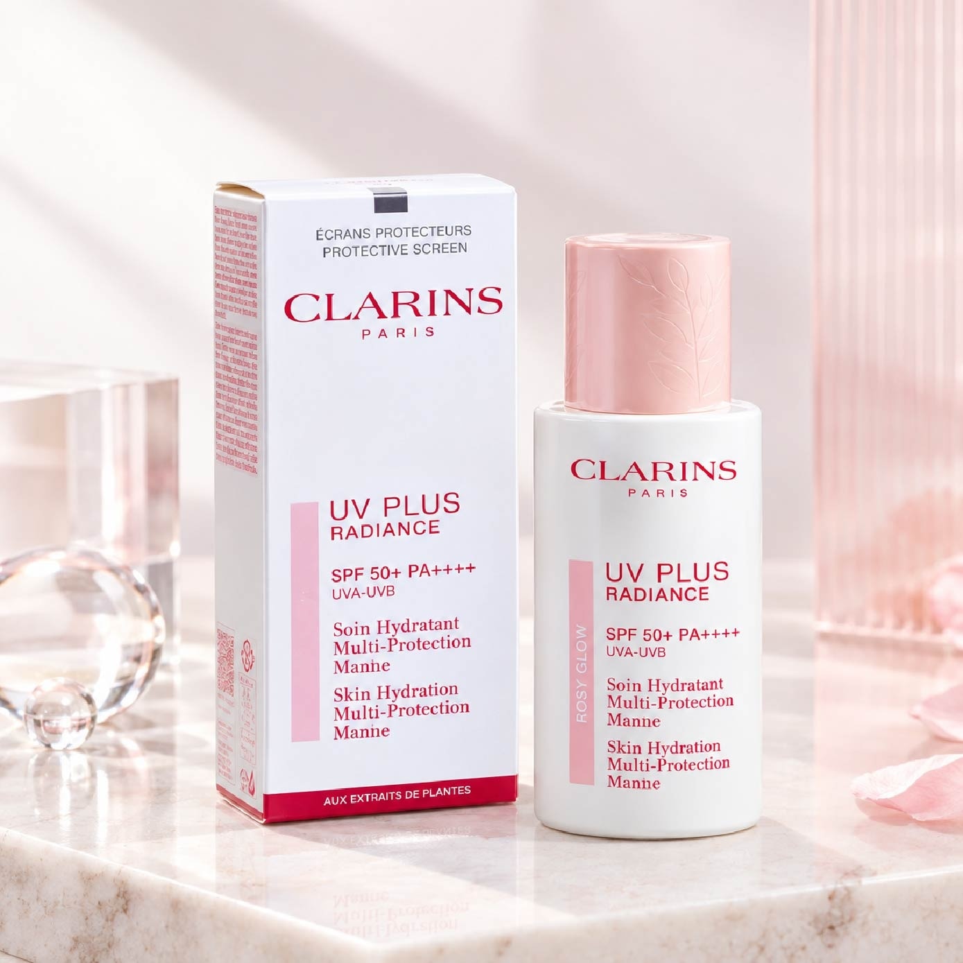 UV Plus Advanced Multi-Protection Moisturizer SPF 50 #Rosy Glow 50ml image