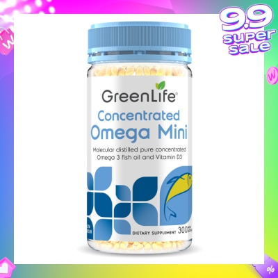 GREENLIFE Concentrated Omega Mini 300s