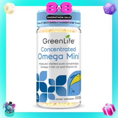 GREENLIFE - Concentrated Omega Mini 300s