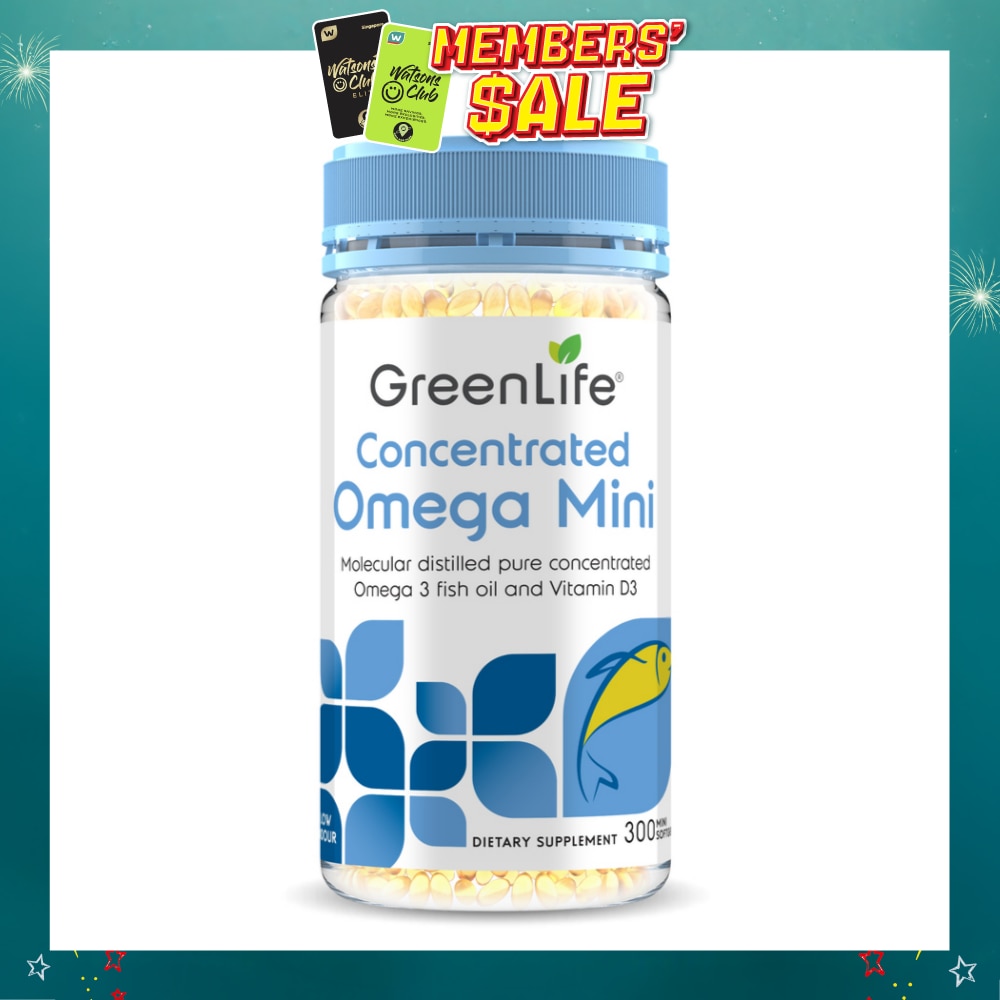 Concentrated Omega Mini 300s