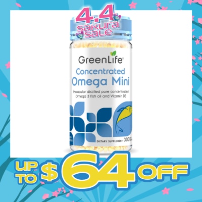 GREENLIFE - Concentrated Omega Mini 300s