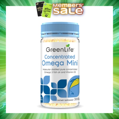 GREENLIFE - Concentrated Omega Mini 300s