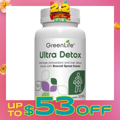 GREENLIFE Ultra Detox Capsule 30s (Expiry: Nov`2026)