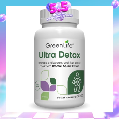 GREENLIFE - Ultra Detox Capsule 30s
