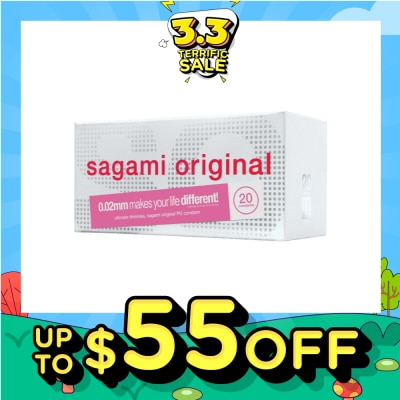 SAGAMI Original 0.02mm Condom 20s