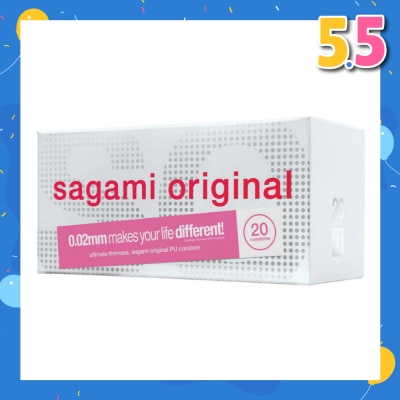 SAGAMI Original 0.02mm Condom 20s