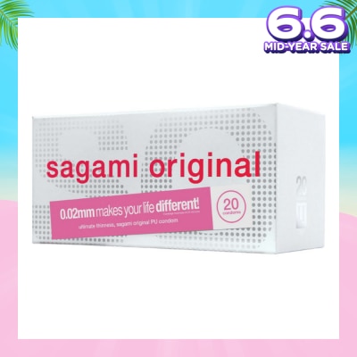 SAGAMI Original 0.02mm Condom 20s