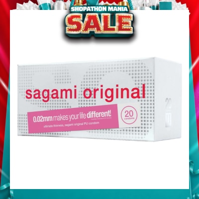 SAGAMI - Original 0.02mm Condom 20s