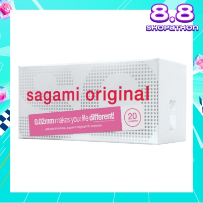 SAGAMI Original 0.02mm Condom 20s