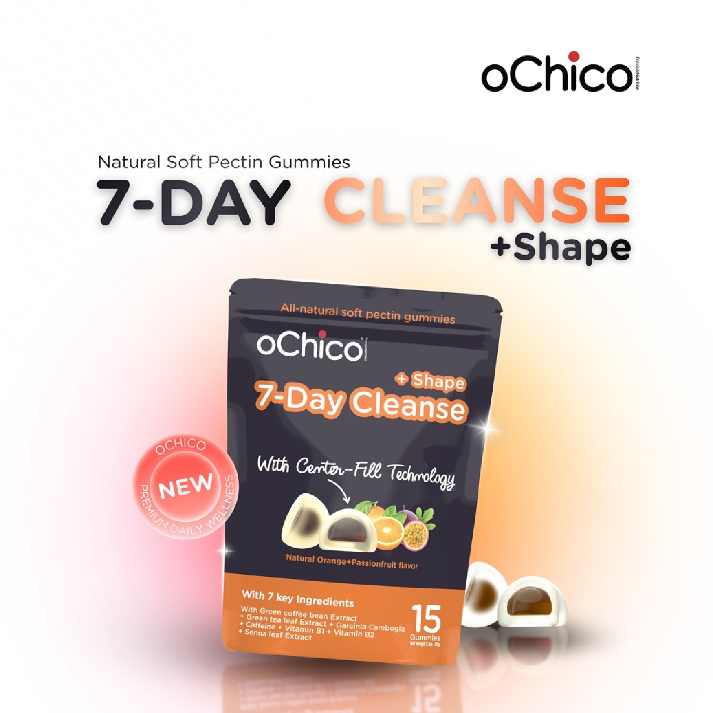 7 Day Cleanse + Shape Gummies 15s image