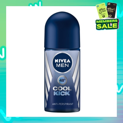 NIVEA Men Cool Kick Deodorant Roll-On 25ml