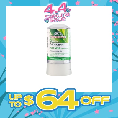 CORPORE SANO - Crystal Deodorant Aloe Vera No Stain Fragrance Free Alcohol Free 60g