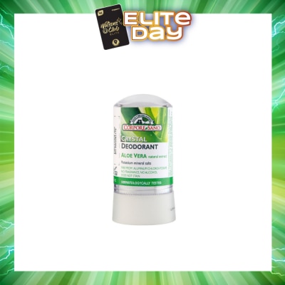 CORPORE SANO - Crystal Deodorant Aloe Vera No Stain Fragrance Free Alcohol Free 60g
