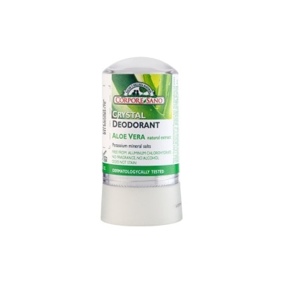 CORPORE SANO Crystal Deodorant Aloe Vera No Stain Fragrance Free Alcohol Free 60g