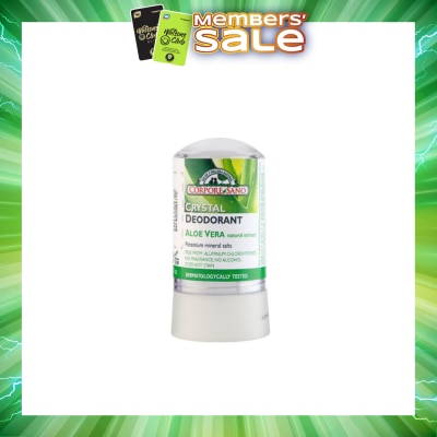 CORPORE SANO - Crystal Deodorant Aloe Vera No Stain Fragrance Free Alcohol Free 60g