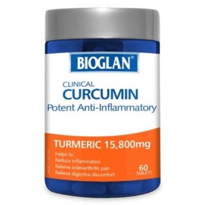 BIOGLAN  Clinical Curcumin+Turmeric 60 Tablets