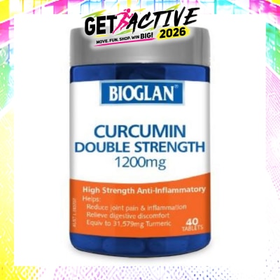 BIOGLAN -  Double Strength Curcumin 1200mg 40 Tablets image
