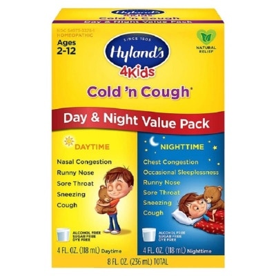 HYLAND'S 5 Kids Cold 'n Cough (Day & Night Value Pack) 236ml