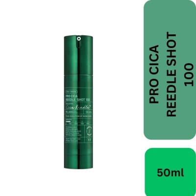 VT Cica X Hylon Pro Cica Reedles Shot 100 (To Refines Rough Skin & Dead Skin Cells To Make Natural Smooth Skin) 50ml