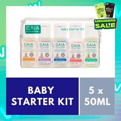 GAIA Baby Starter Kit 5x50ml