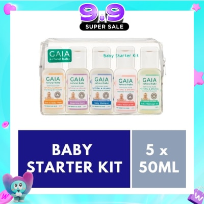 GAIA - Baby Starter Kit 5x50ml&nbsp;(Expiry: Oct`2026) image