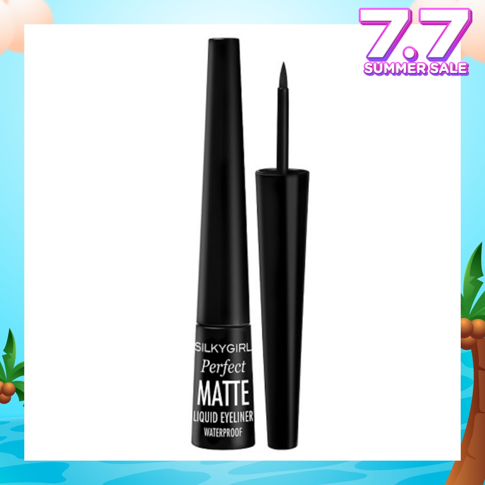 SILKYGIRL Perfect Matte Liquid Eyeliner 01 Matte Black