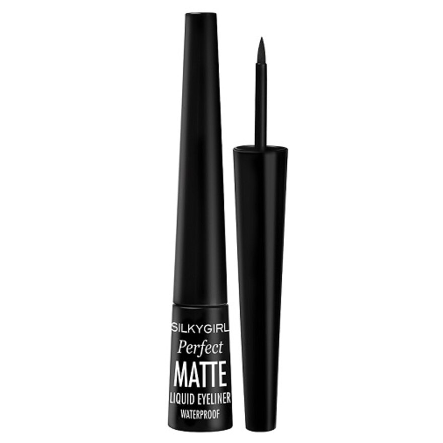 SILKYGIRL Perfect Matte Liquid Eyeliner 01 Matte Black