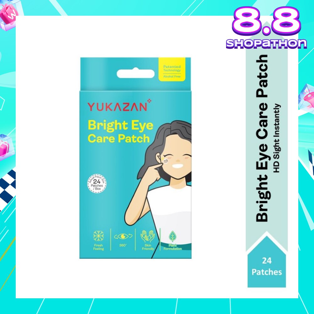 Bright Eye Care Patch (To Brighten & Moisture Eyes, Eyes Relaxation, Relieve Eye Discomfort & Freshen Up Vision) 24s