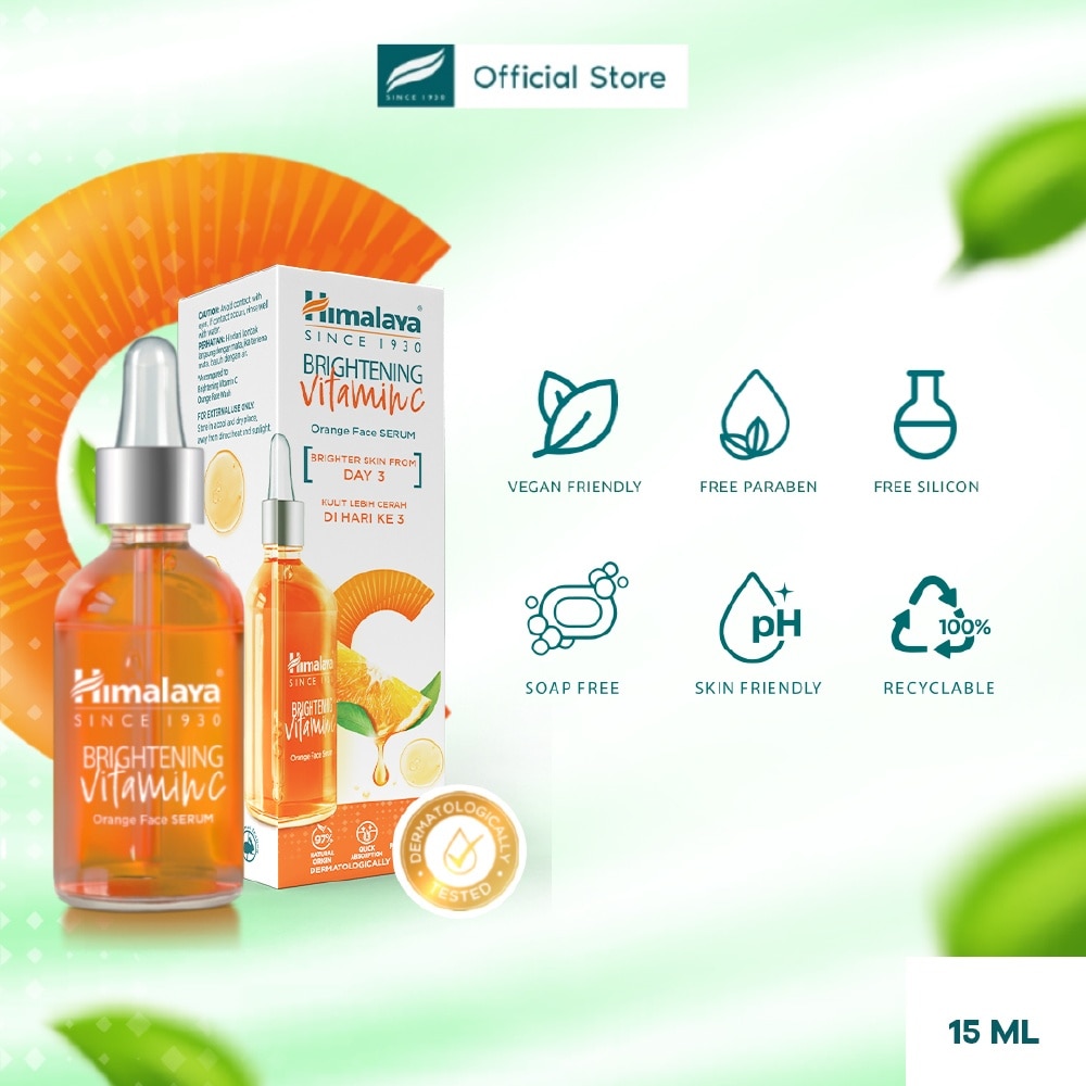 Brightening Vitamin C Orange Face Serum 15ml