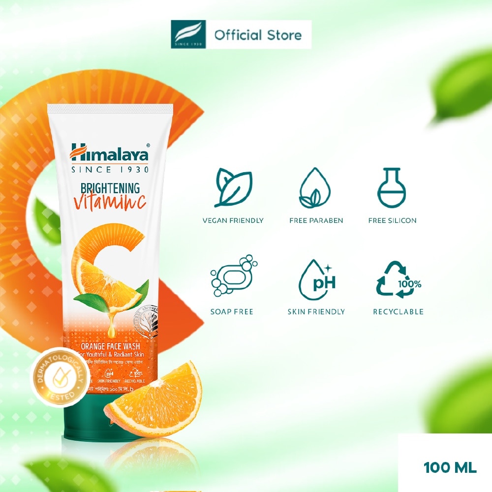 Brightening Vitamin C Orange Face Wash 100ml