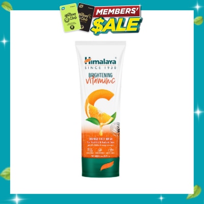 HIMALAYA Brightening Vitamin C Orange Face Wash 100ml image
