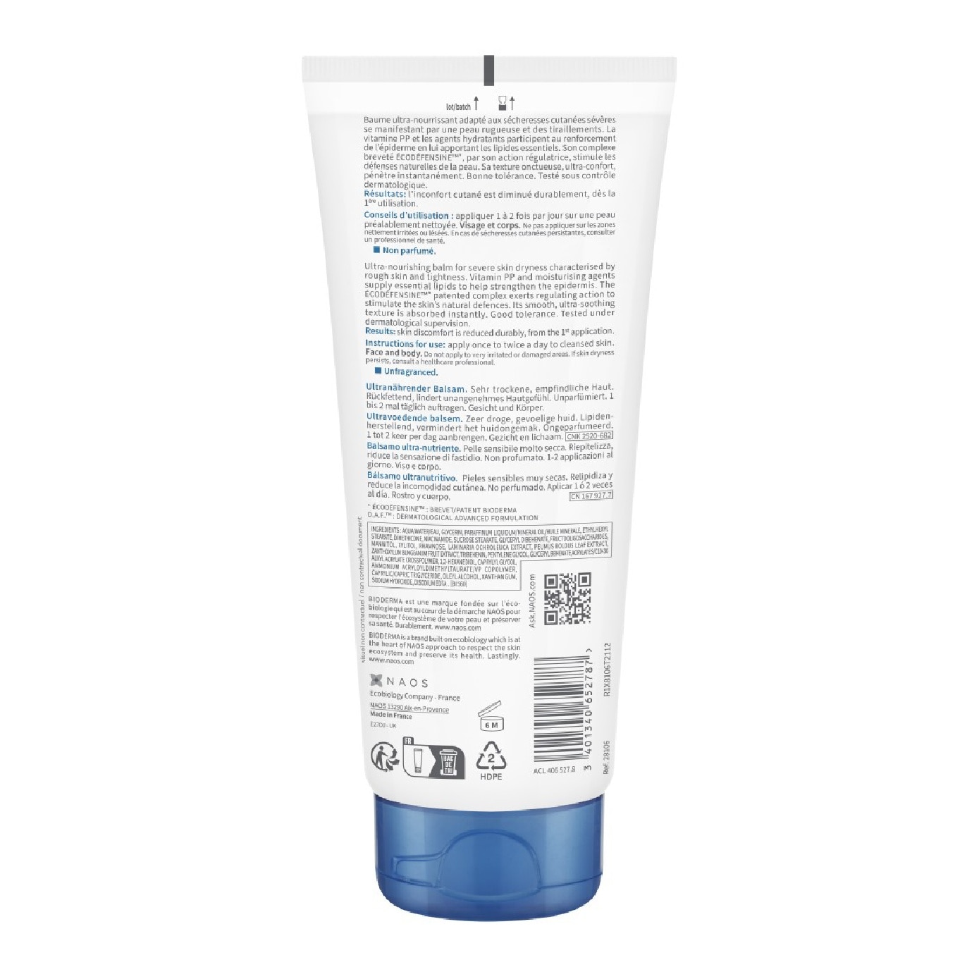 Atoderm PP Baume Ultra-Nourishing Balm (Very Dry Eczema-Prone Skin) 200ml