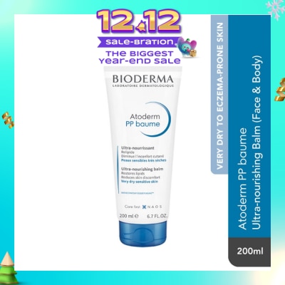 BIODERMA Atoderm PP Baume Ultra-Nourishing Balm (Very Dry Eczema-Prone Skin) 200ml