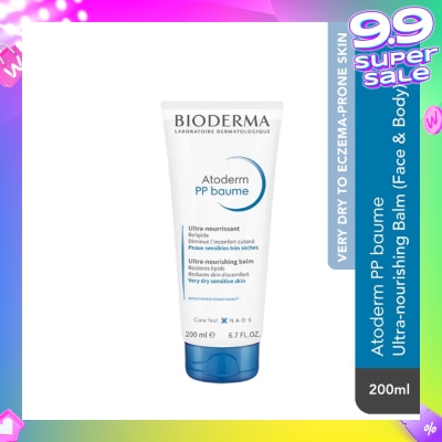 BIODERMA Atoderm PP Baume Ultra-Nourishing Balm (Very Dry Eczema-Prone Skin) 200ml