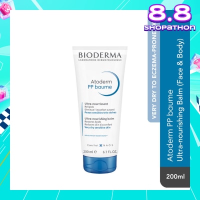 BIODERMA Atoderm PP Baume Ultra-Nourishing Balm (Very Dry Eczema-Prone Skin) 200ml