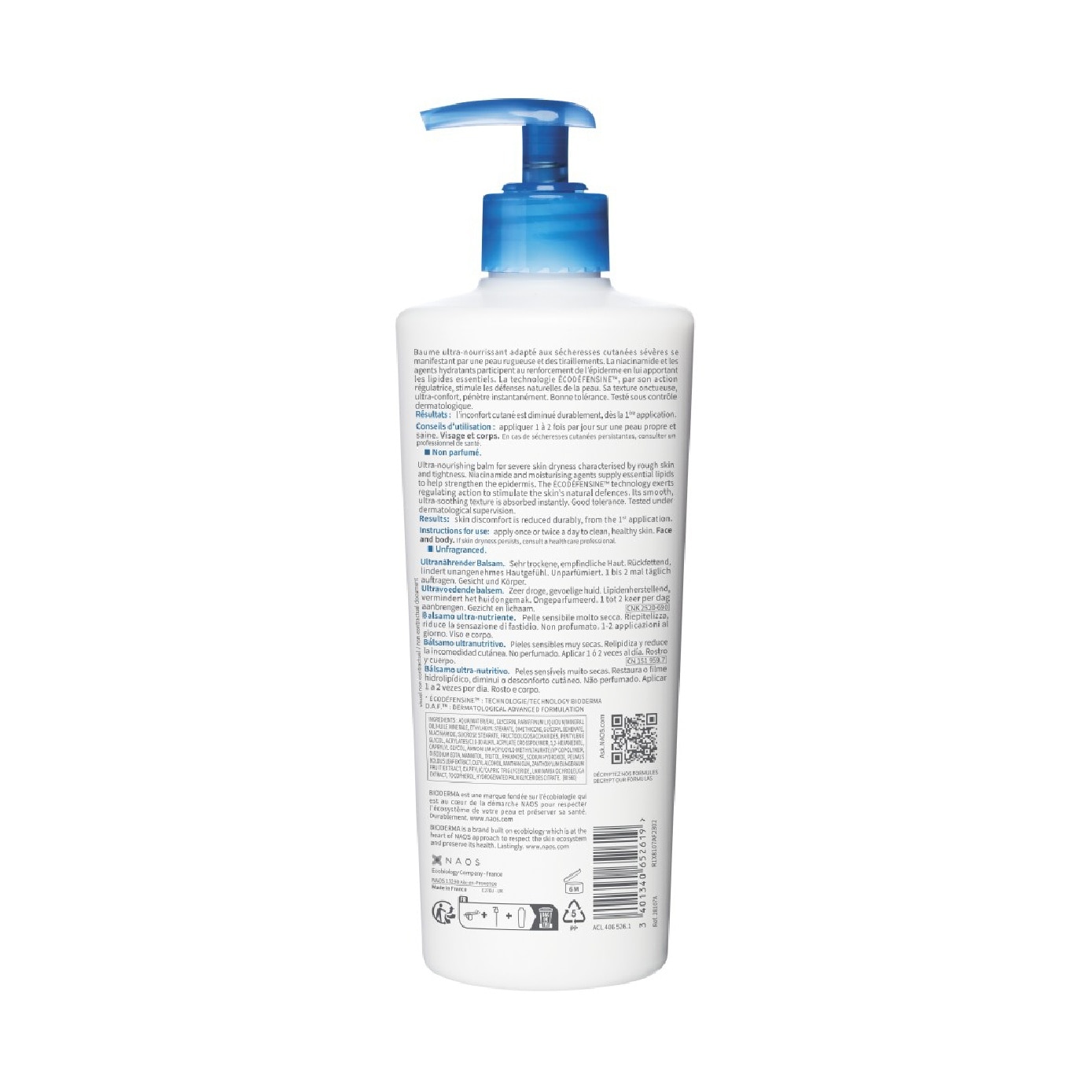 Atoderm PP Baume Ultra-Nourishing Balm (Very Dry Eczema-Prone Skin) 500ml