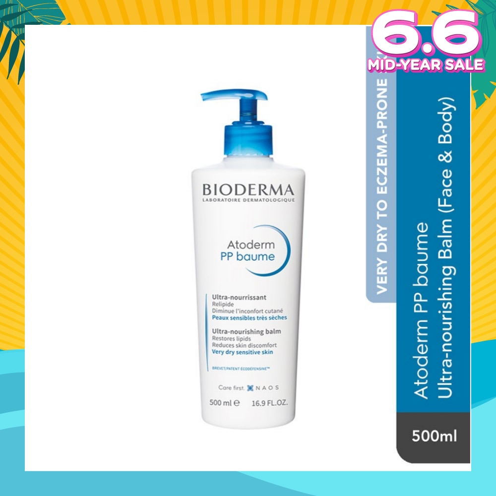 Atoderm PP Baume Ultra-Nourishing Balm (Very Dry Eczema-Prone Skin) 500ml