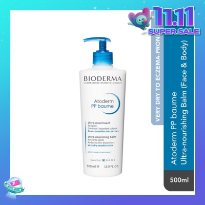 BIODERMA Atoderm PP Baume Ultra-Nourishing Balm (Very Dry Eczema-Prone Skin) 500ml