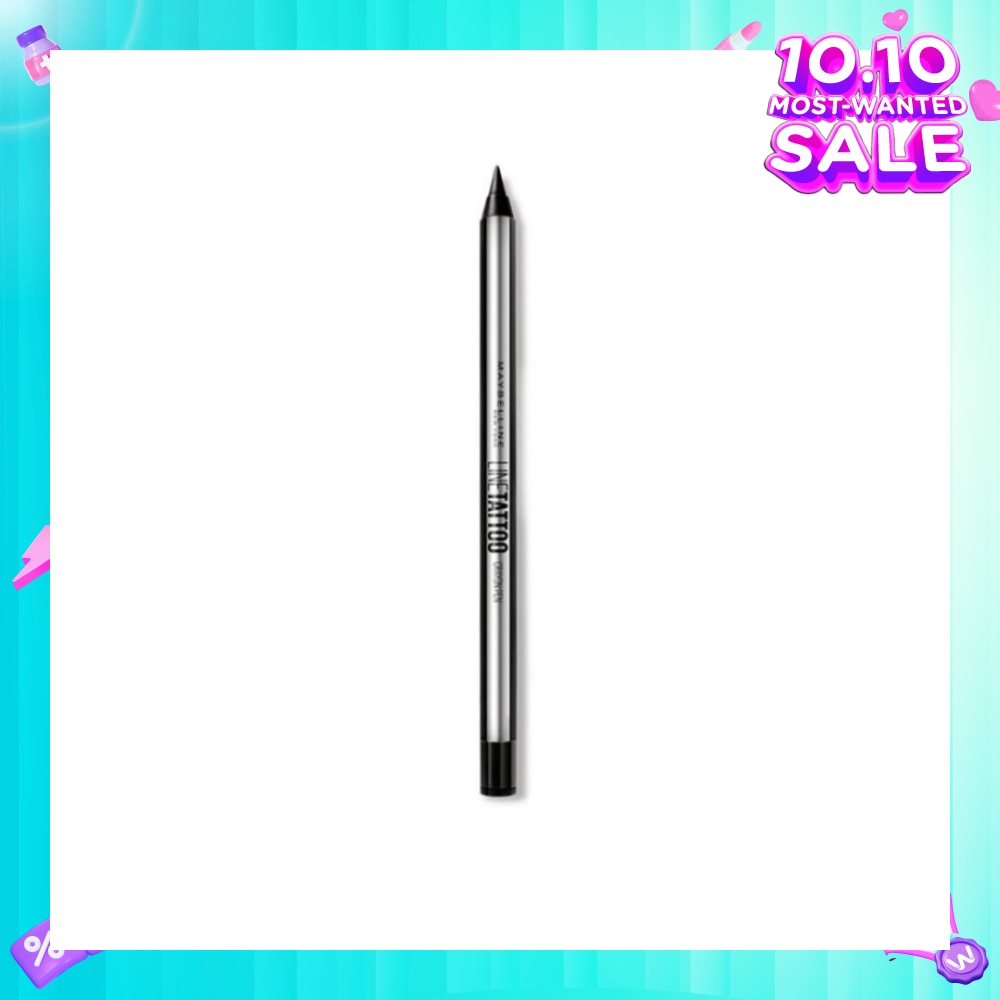 MAYBELLINE Line Tattoo Crayon Eyeliner Black 0.4g