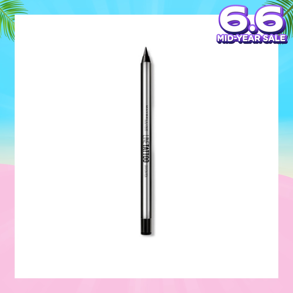 MAYBELLINE Line Tattoo Crayon Eyeliner Black 0.4g