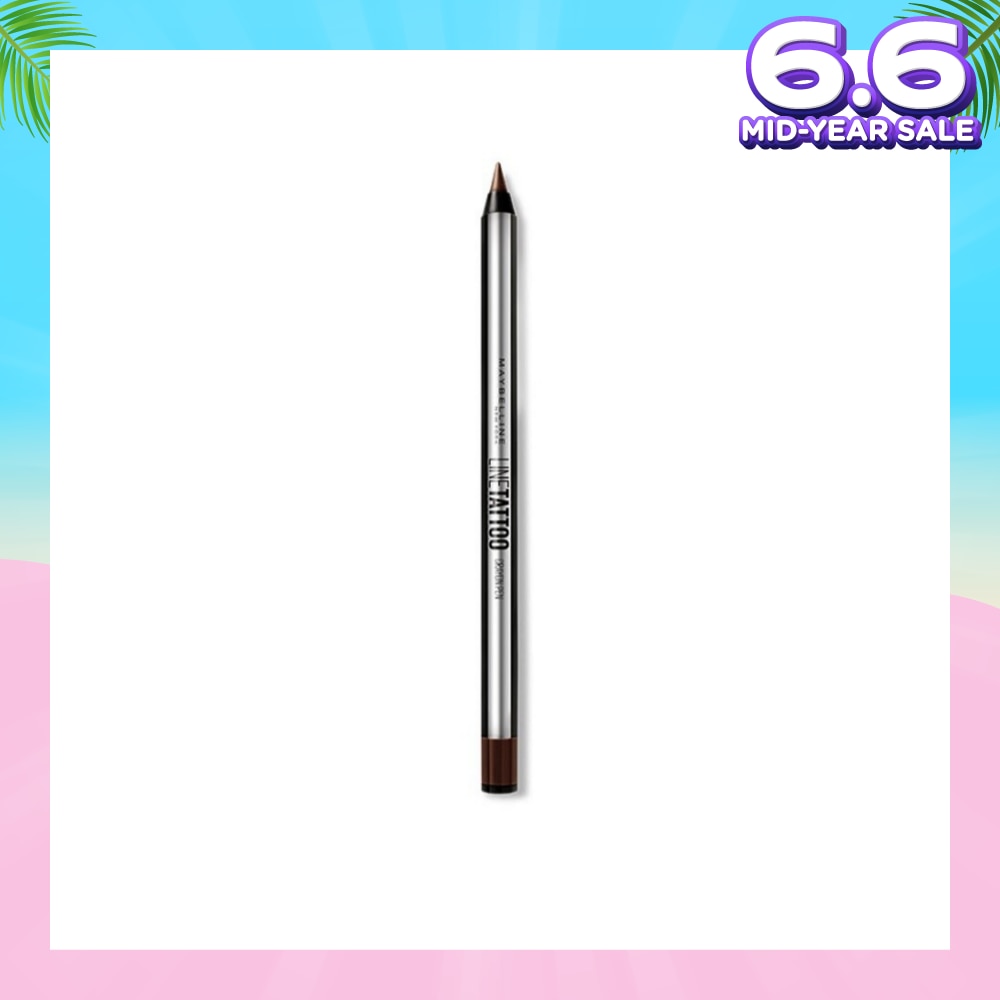 MAYBELLINE Line Tattoo Crayon Eyeliner  Brown 0.4g