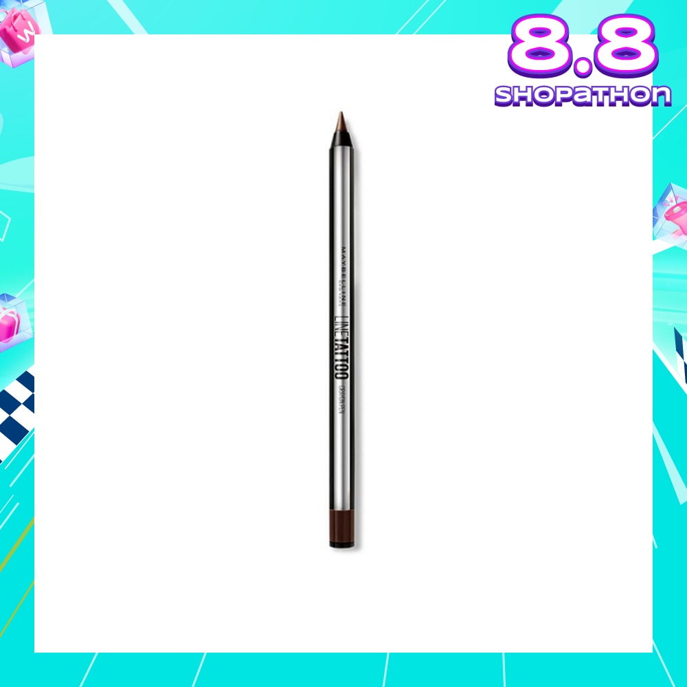 MAYBELLINE Line Tattoo Crayon Eyeliner  Brown 0.4g