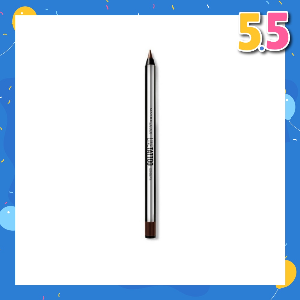 MAYBELLINE Line Tattoo Crayon Eyeliner  Brown 0.4g