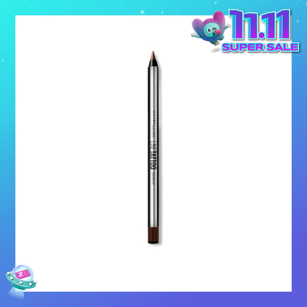 MAYBELLINE Line Tattoo Crayon Eyeliner  Brown 0.4g