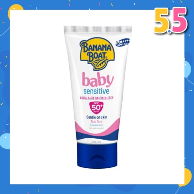 BANANA BOAT Baby Sensitive Sunscreen Lotion SPF50 90ml