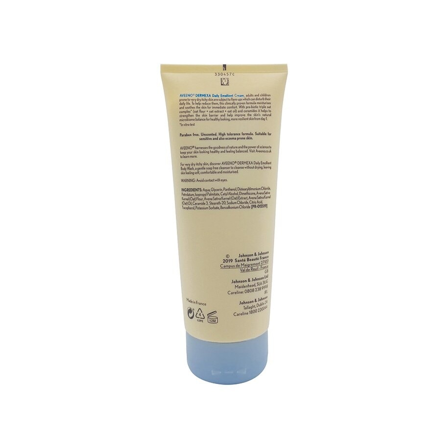 Dermexa Daily Emollient Body Cream Steroid Free (Suitable For Eczema-Prone Skin) 200ml